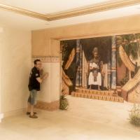 Mural en sala egipcia