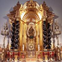 Restauración del retablo para el Santísimo. Capilla de Los Santos Mártires. Málaga.